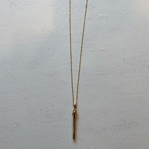 STELLA & Dot Gold Rebel Pendant